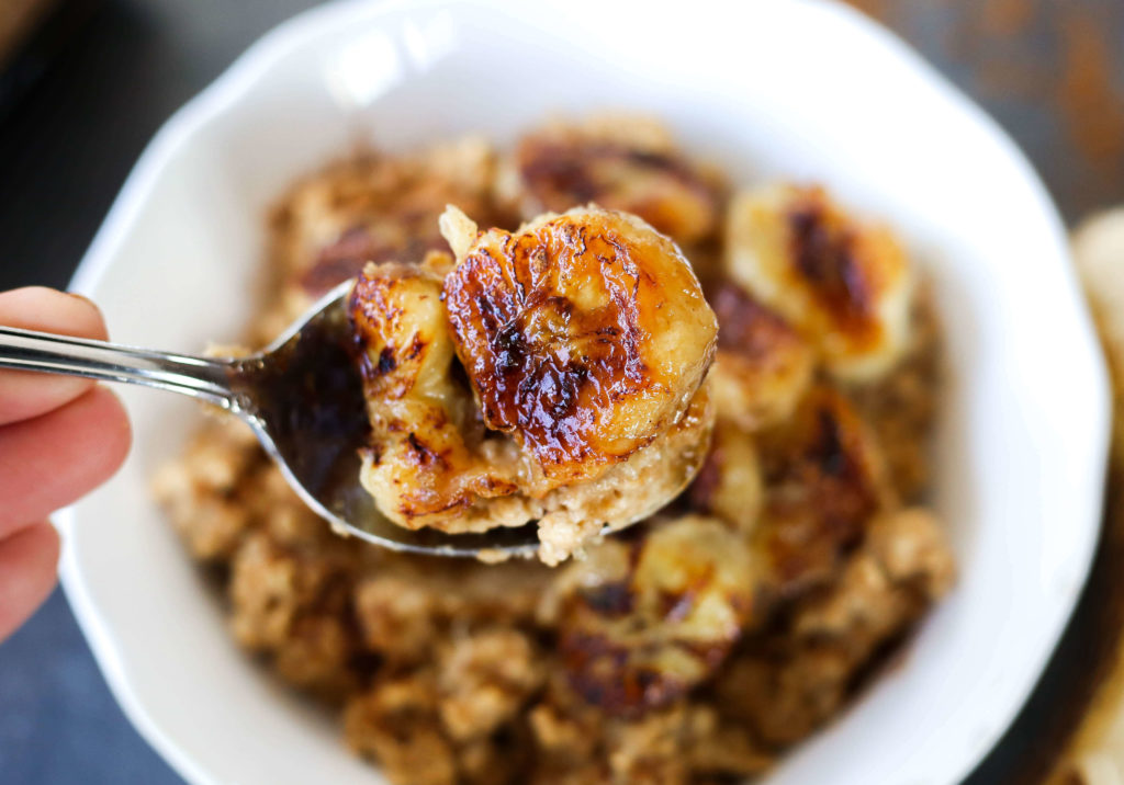 Bananas Foster Oatmeal Sincerely Katerina
