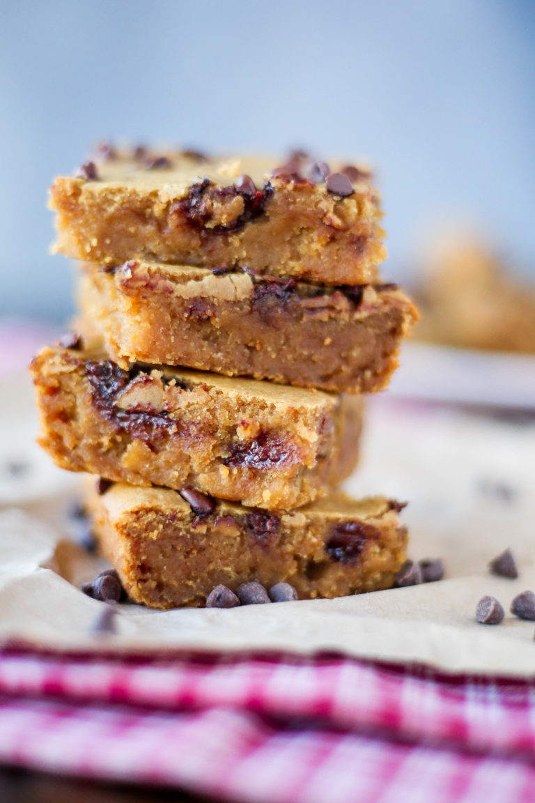 Healthy Cookie Dough Bars Sincerely Katerina