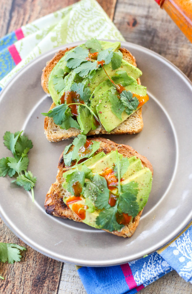 Spicy Cilantro Avocado Toast Sincerely Katerina
