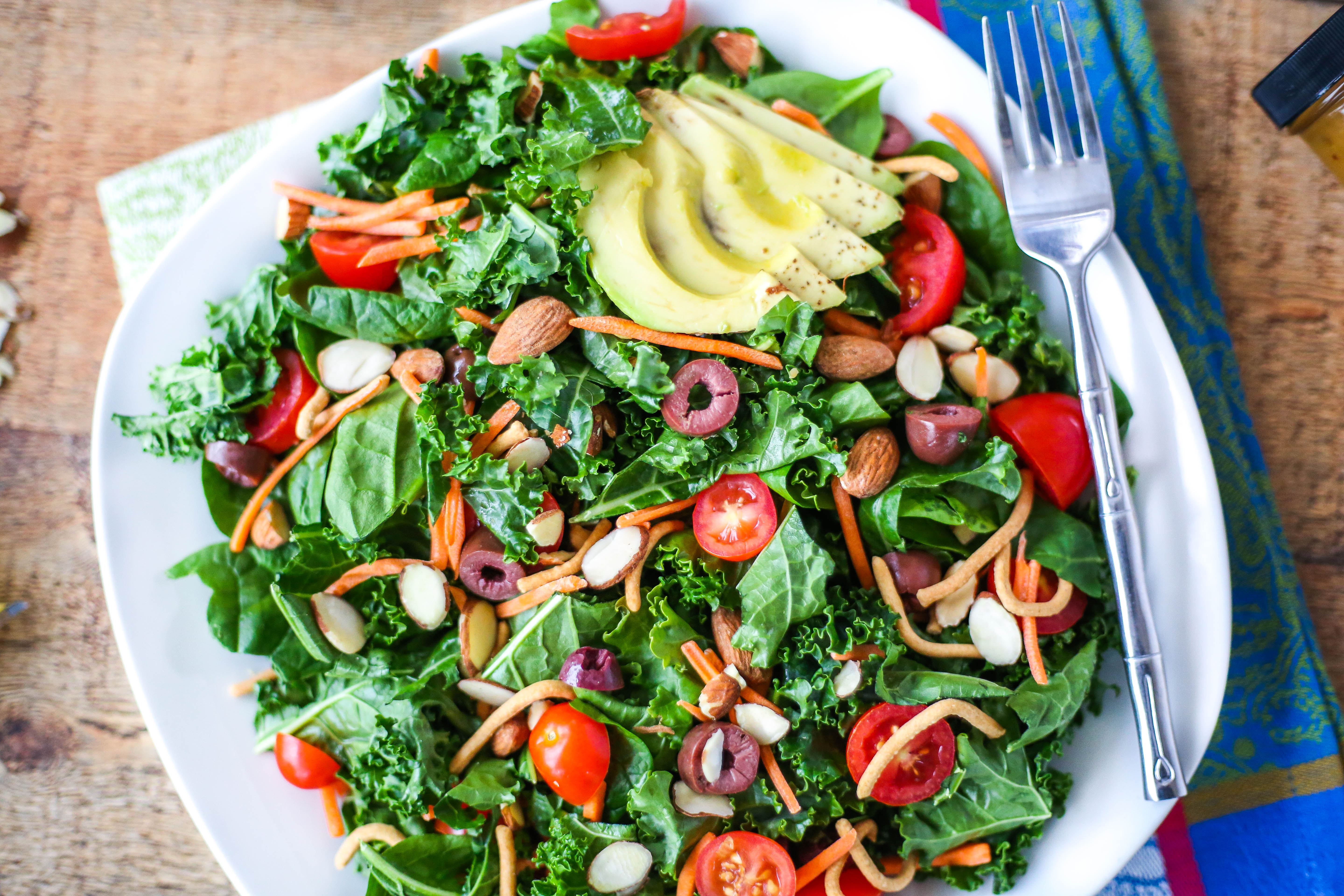 Asian Kale Salad Sincerely Katerina