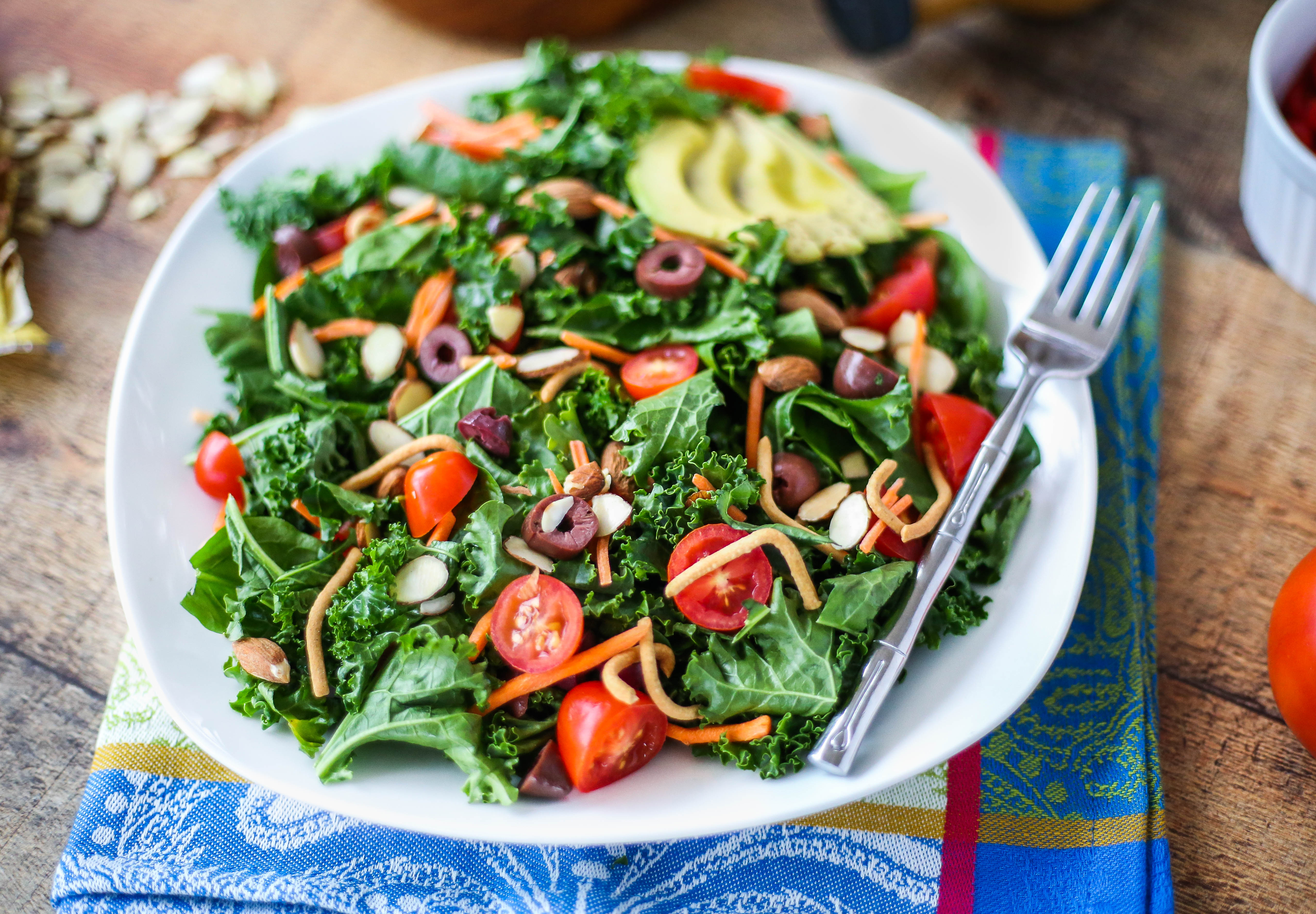Asian Kale Salad Sincerely Katerina