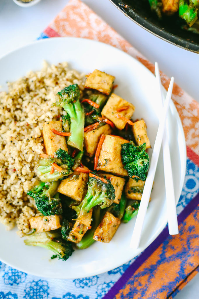 Simple Tofu StirFry Sincerely Katerina