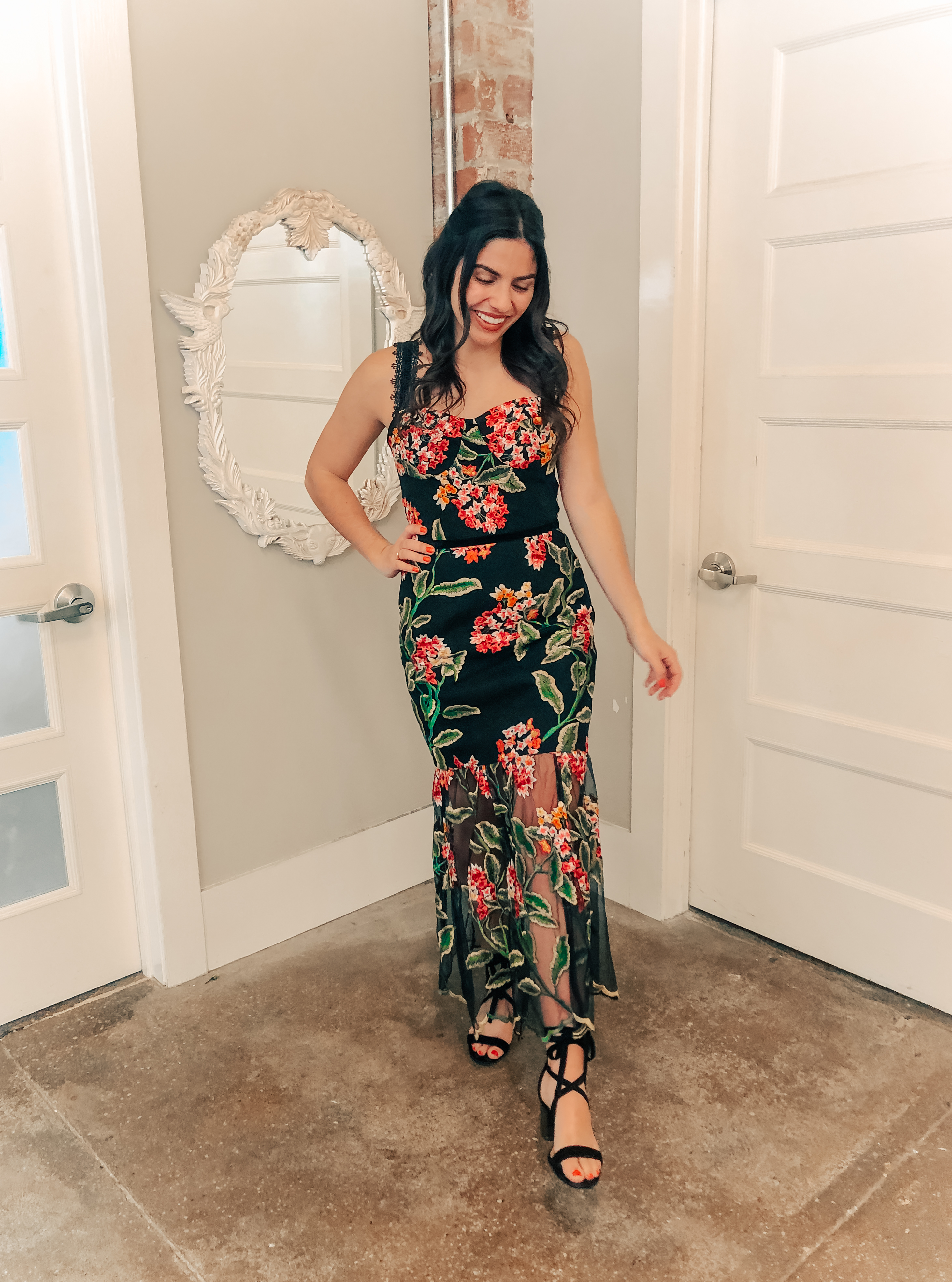 spring black tie wedding